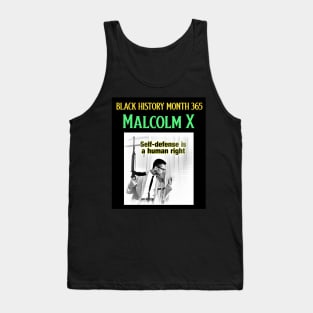 Malcolm X Self-Defense Tank Top